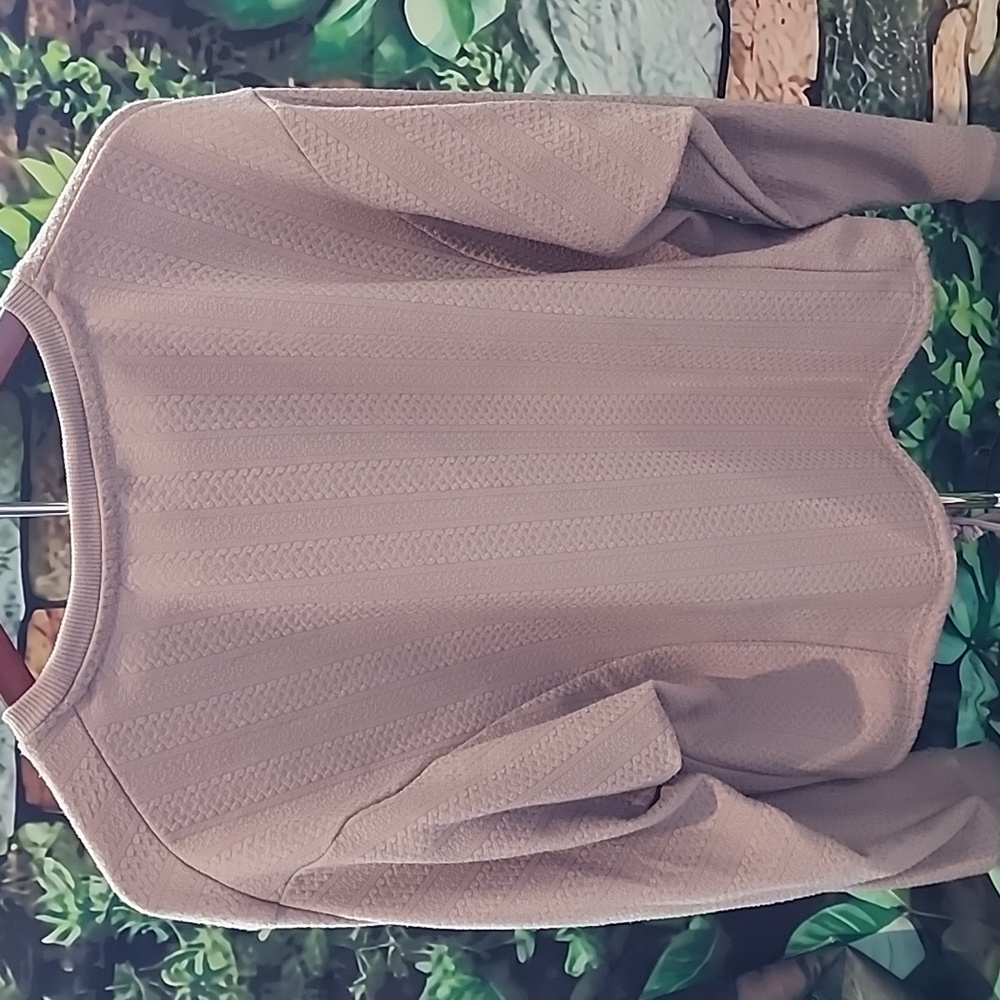 Women's Tan Sweater Top - Picture 4 of 4